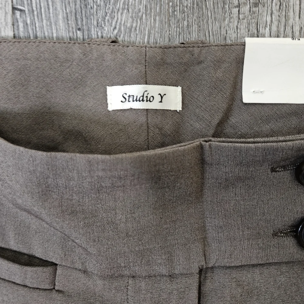 🌸🧡 flare Wide Leg pants By Studio Y Size Size 5/6💜 - Picture 6 of 9